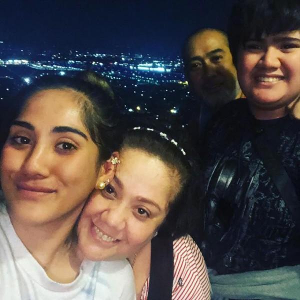 Ruby Rodriguez and family