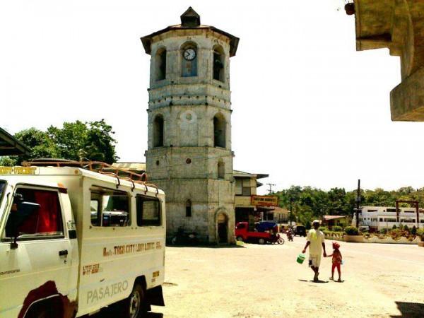 loboc church bell tower in 2010