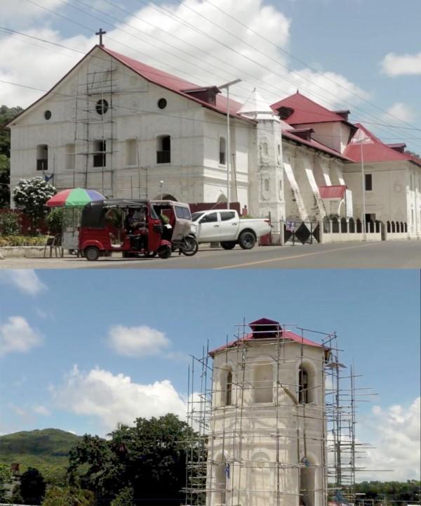reconstructed loboc church