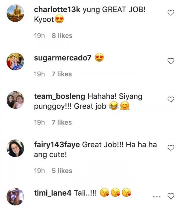 Celebrities netizens nag react sa jak en poy game nina Vic Sotto at Tali