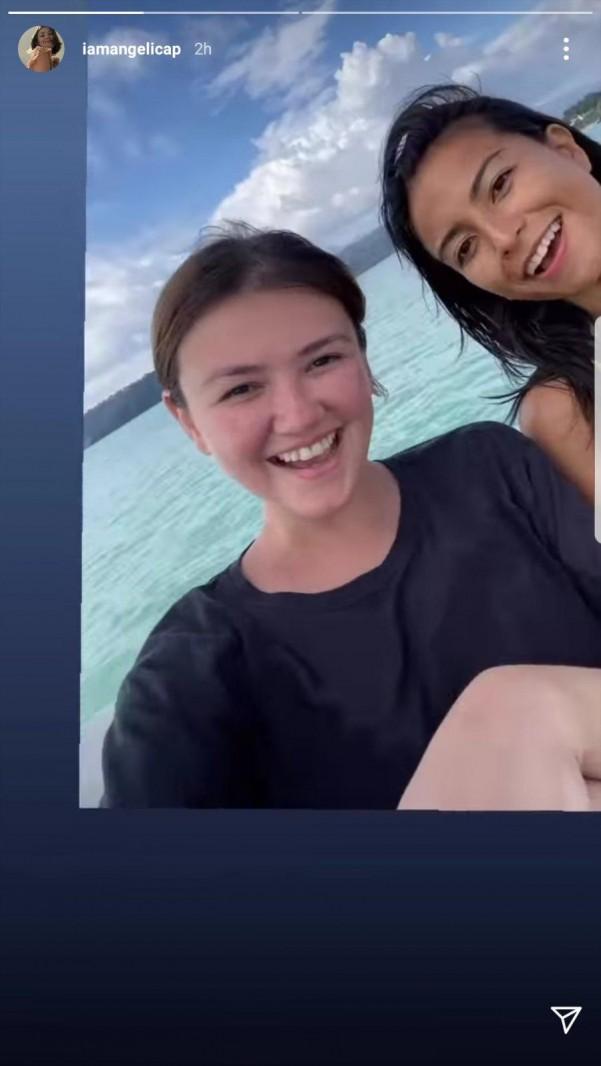 Glaiza de Castro goes on a beach getaway with Angelica Panganiban Meryll Soriano