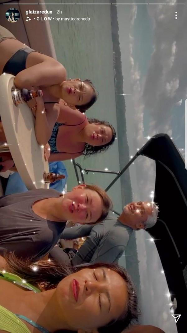 Glaiza de Castro goes on a beach getaway with Angelica Panganiban Meryll Soriano