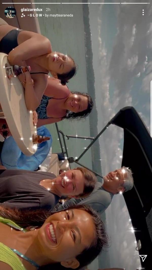 Glaiza de Castro goes on a beach getaway with Angelica Panganiban Meryll Soriano