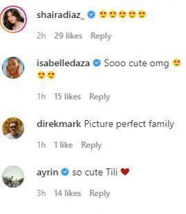 Solenn and Nico s Instagram comments