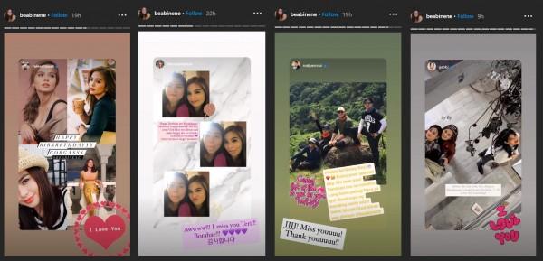 from Bea Binenes Instagram Story