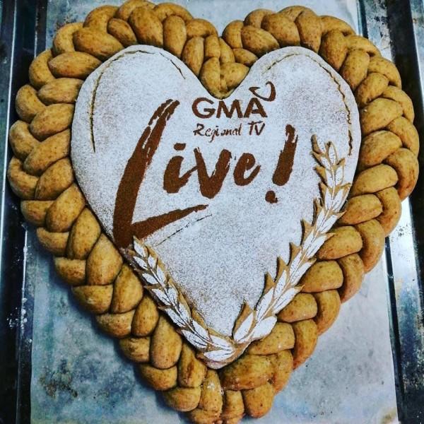GMA 7 customized bread