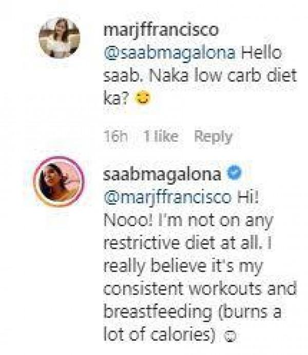 Saab Magalona s Instagram comments