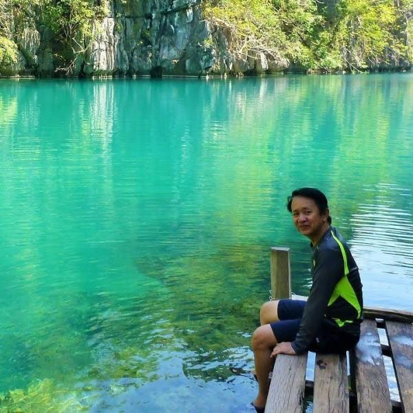 Sir Robby Cereno at Kayangan Lake Palawan from Robby Cereno FB