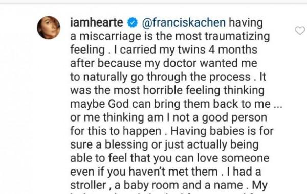 Heart Evangelista reacts on having a baby