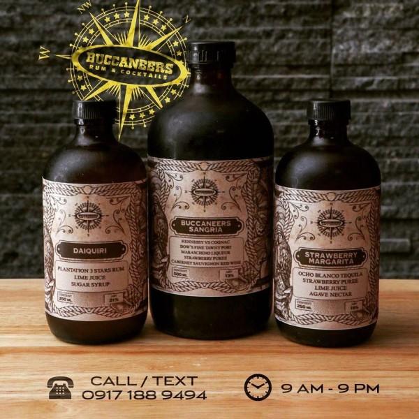 Daiquiri Strawberry Margarita and Sangria