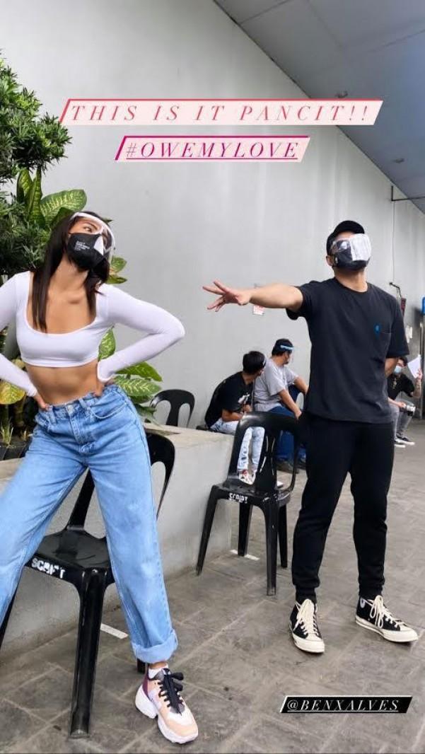 Lovi Poe and Benjamin Alves