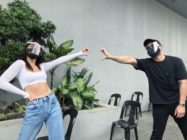 Lovi Poe and Benjamin Alves