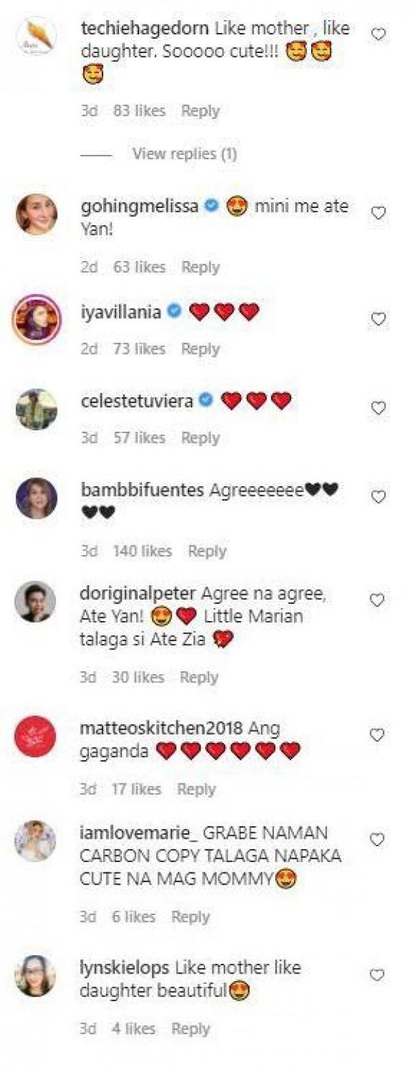 Comment about Marian and Zias photos