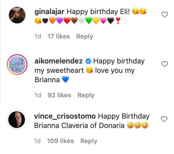 Celebrities greet Elijah Alejo
