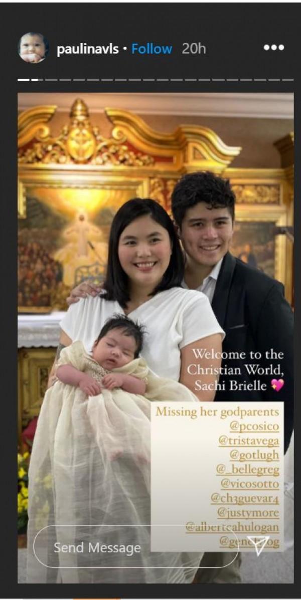 Screenshot taken from Paulina Sotto s Instagram account