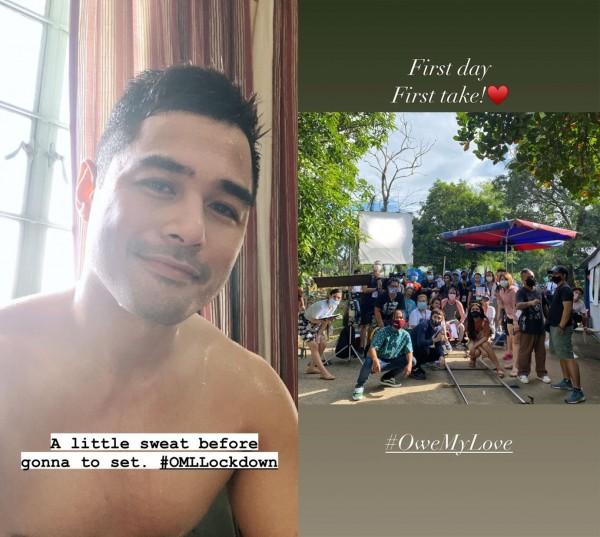 Lovi Poe and Benjamin Alves s first day