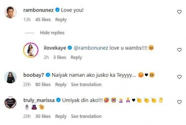 Celebs react to Kakai s post