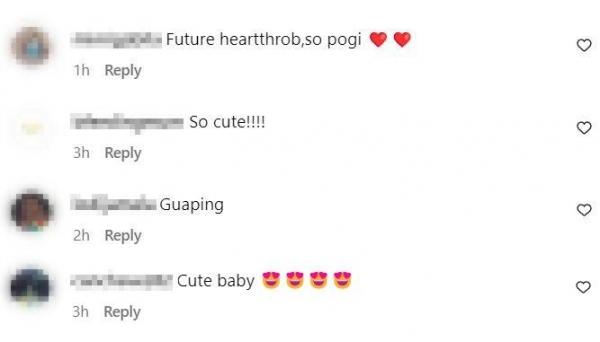 Netizens react to cute Baby Luc