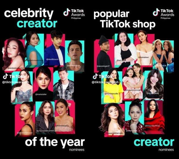 Dennis Trillo, Barbie Forteza, David Licauco, at iba pang Kapuso stars, nominado sa TikTok