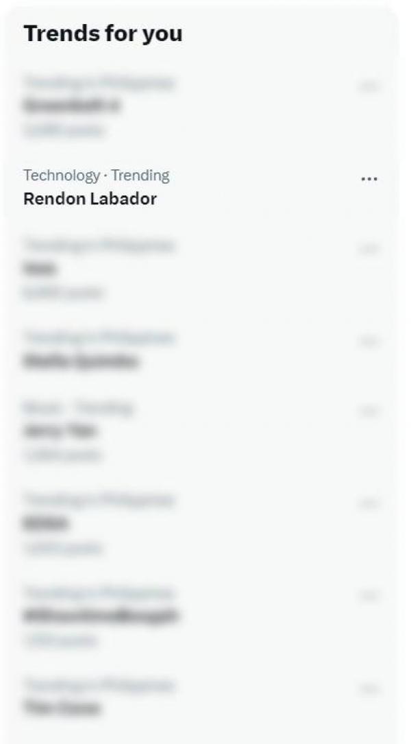 Rendon Labador confirms his Facebook page deleted