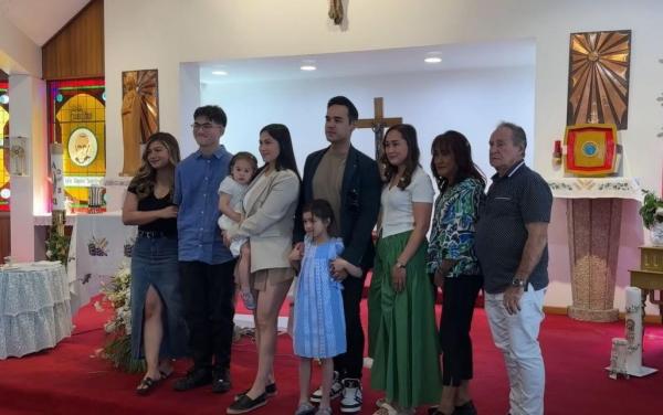 Diana Zubiri Andy Smith with kids King Aliyah Rose and Amira Jade