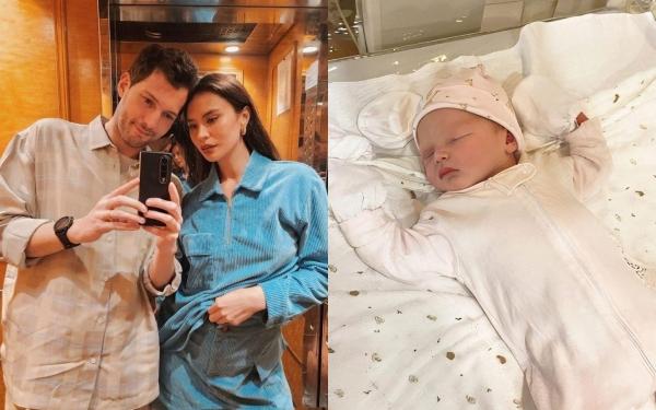 Jess Wilson Moritz Gastl and baby Philippa Aurora Gastl