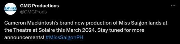 Miss Saigon in Manila
