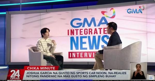Joshua Garcia on 24 Oras