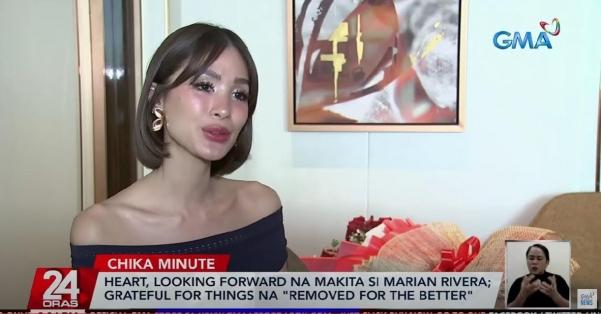 Chika Minute report about Heart Evangelista 