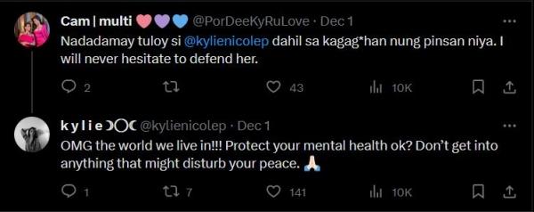 Kylie Padilla answer