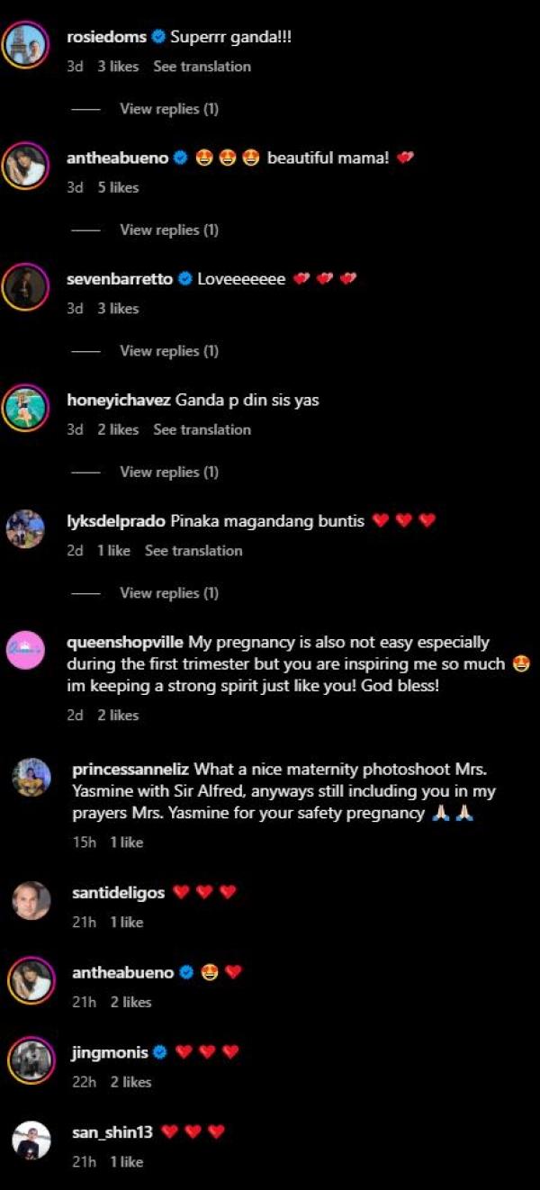 Comments on Yasmine s post