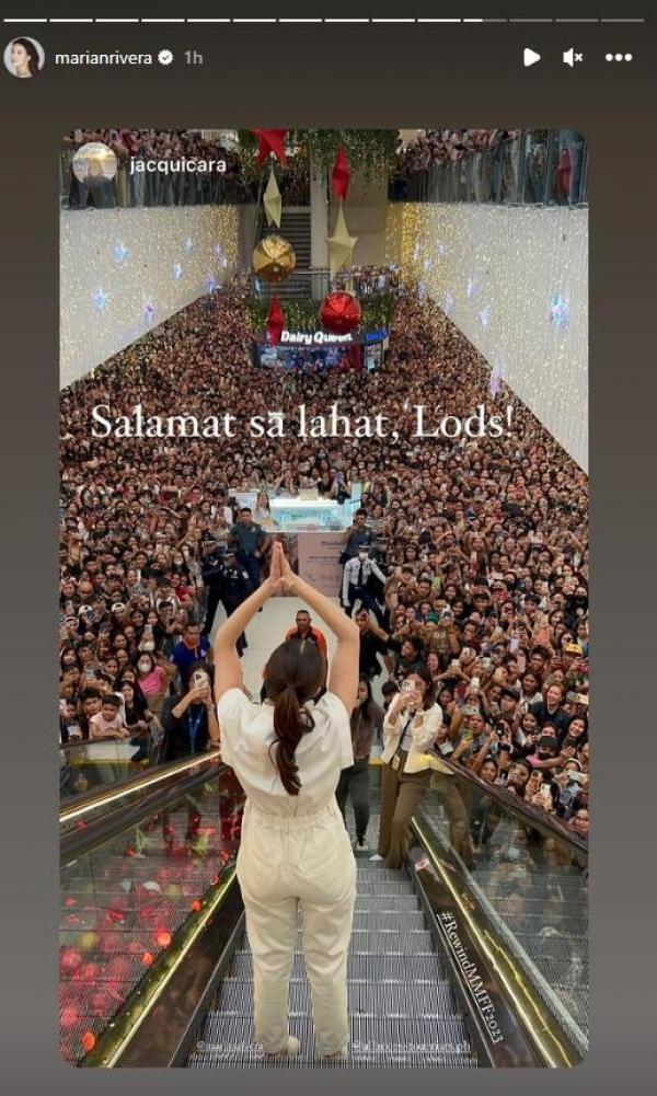 Marian Rivera with fans