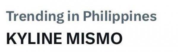 Kyline Alcantara trends on X