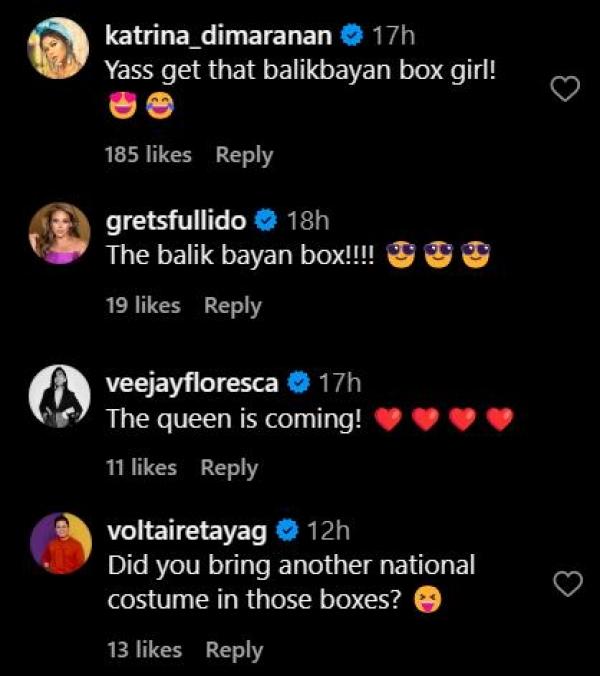 Comments on R Bonney Gabriel s Instagram account