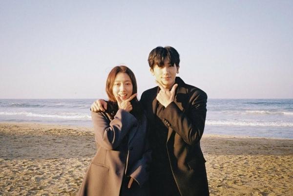 Park Hyung sik and Park Shin hye in Doctor Slump