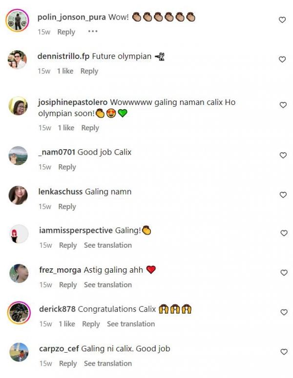 dennis trillo followers applaud calix fencing skills