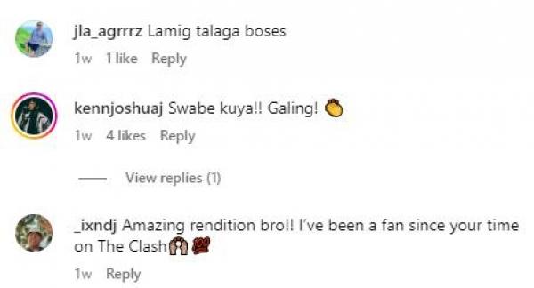 comments about Garrett Bolden s singing