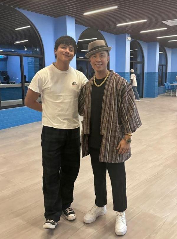 Kris Lawrence and Daniel Padilla