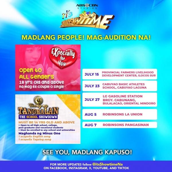 It s showtime auditions