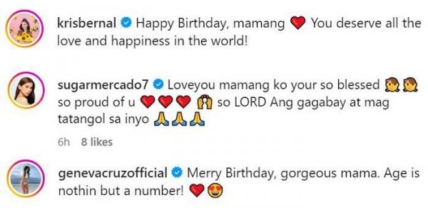 Birthday greetings for Pokwang