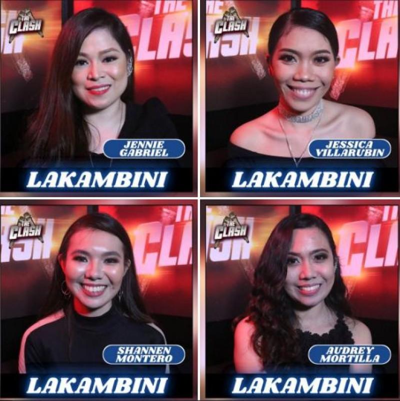 Lakambini group in The Clash 3