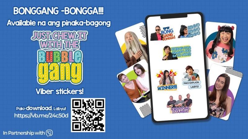 Bubble Gang viber stickers