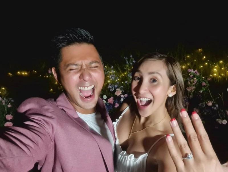 Rocco Nacino at Melissa Gohing