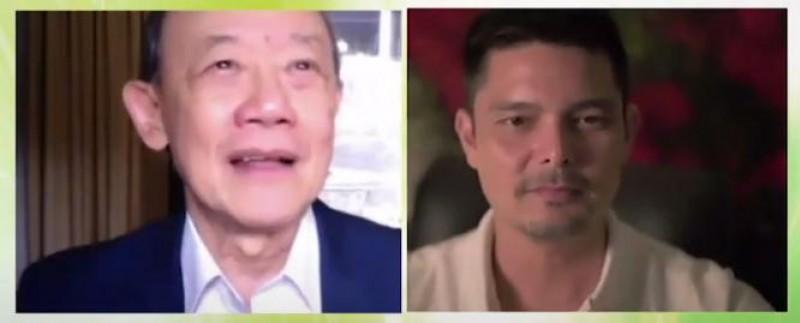 Dingdong Dantes and Jose Mari Chan in Amazing Earth