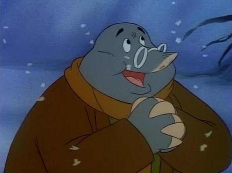 A scene from Moles Christmas