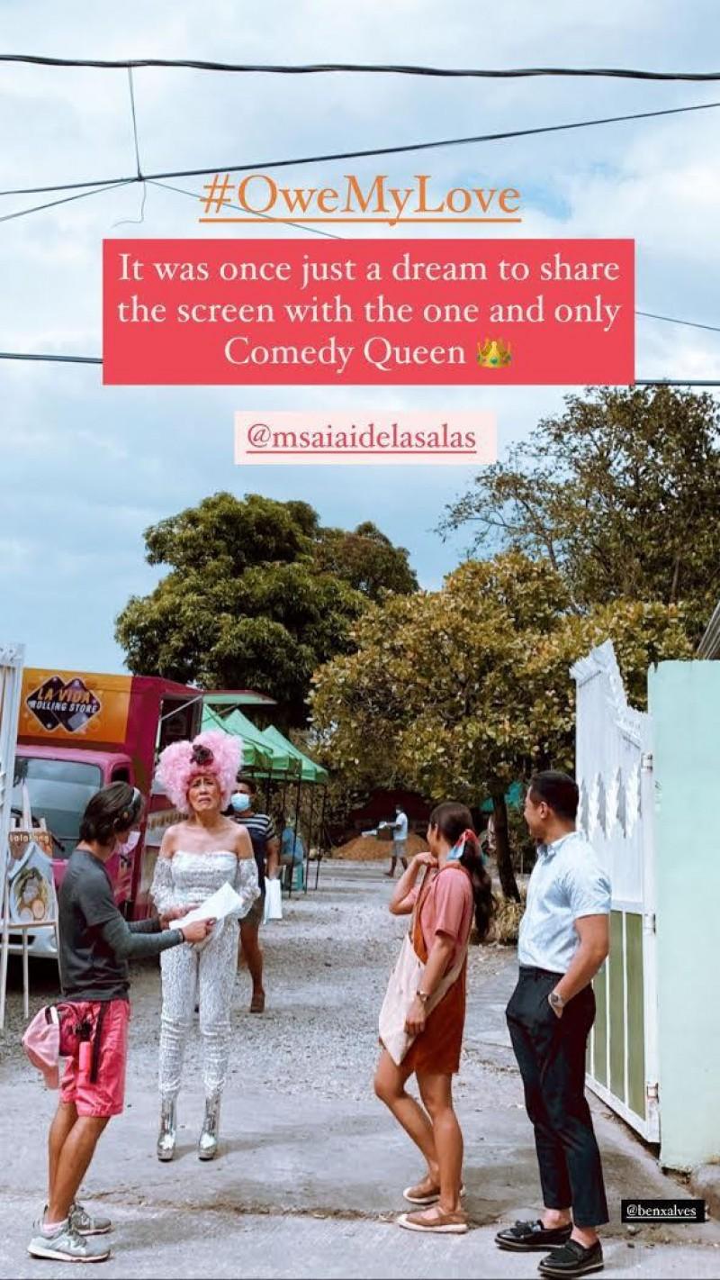 Lovi Poe and Aiai delas Alas s scene in Owe My Love