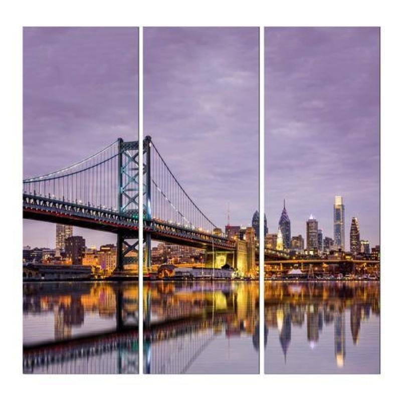San Francisco Bridge Canvas Wall Frame
