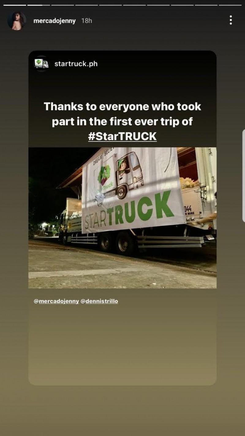 Donation drive nina Jennylyn Mercado at Dennis Trillo