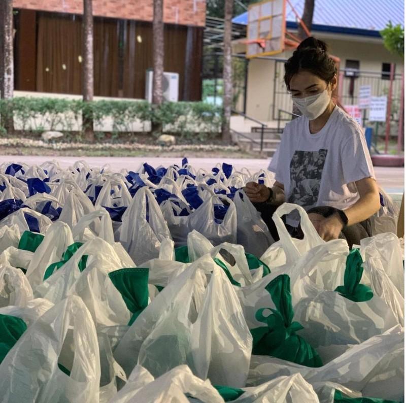 Donation drive nina Jennylyn Mercado at Dennis Trillo