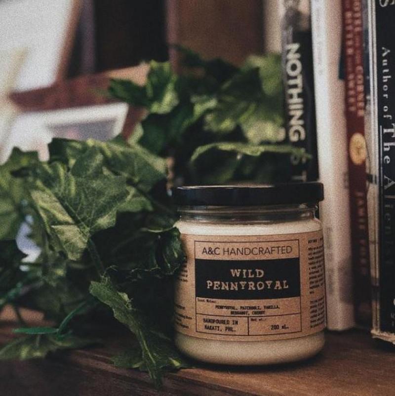 A C Handcrafted hand poured candle
